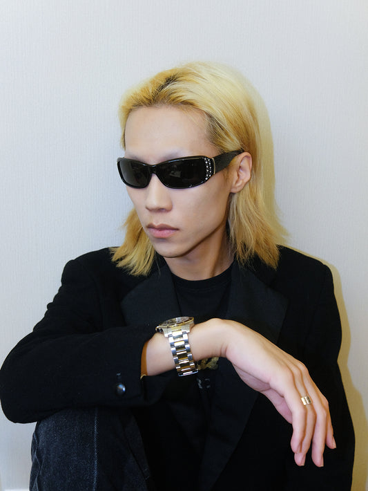 水鑽偏光 UV400 男女通用太陽眼鏡