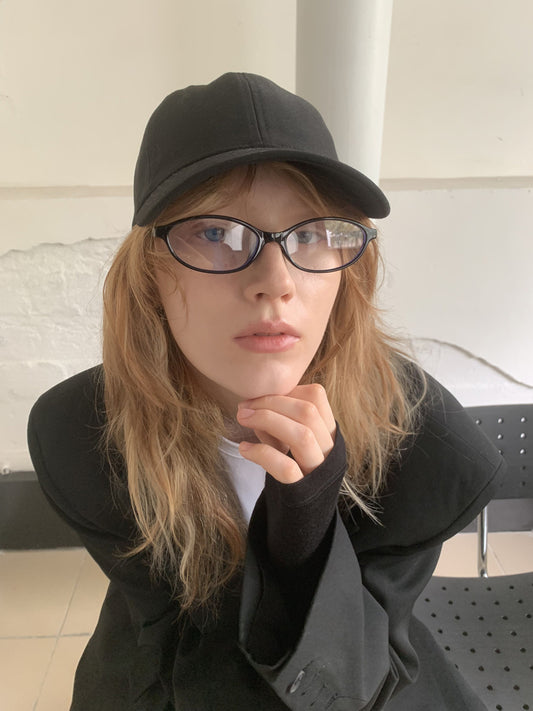 極簡輕便貓眼眼鏡