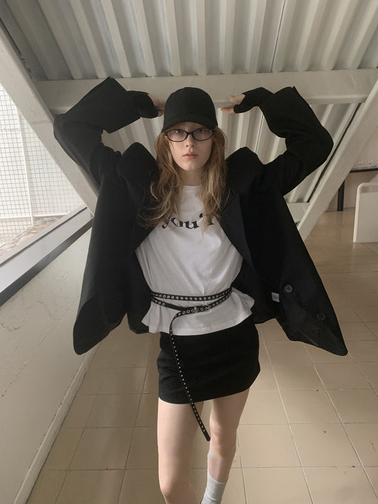 經典黑色橢圓形鏡框眼鏡