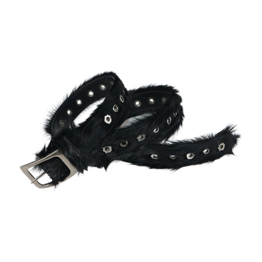 優質馬毛頭層牛皮腰帶