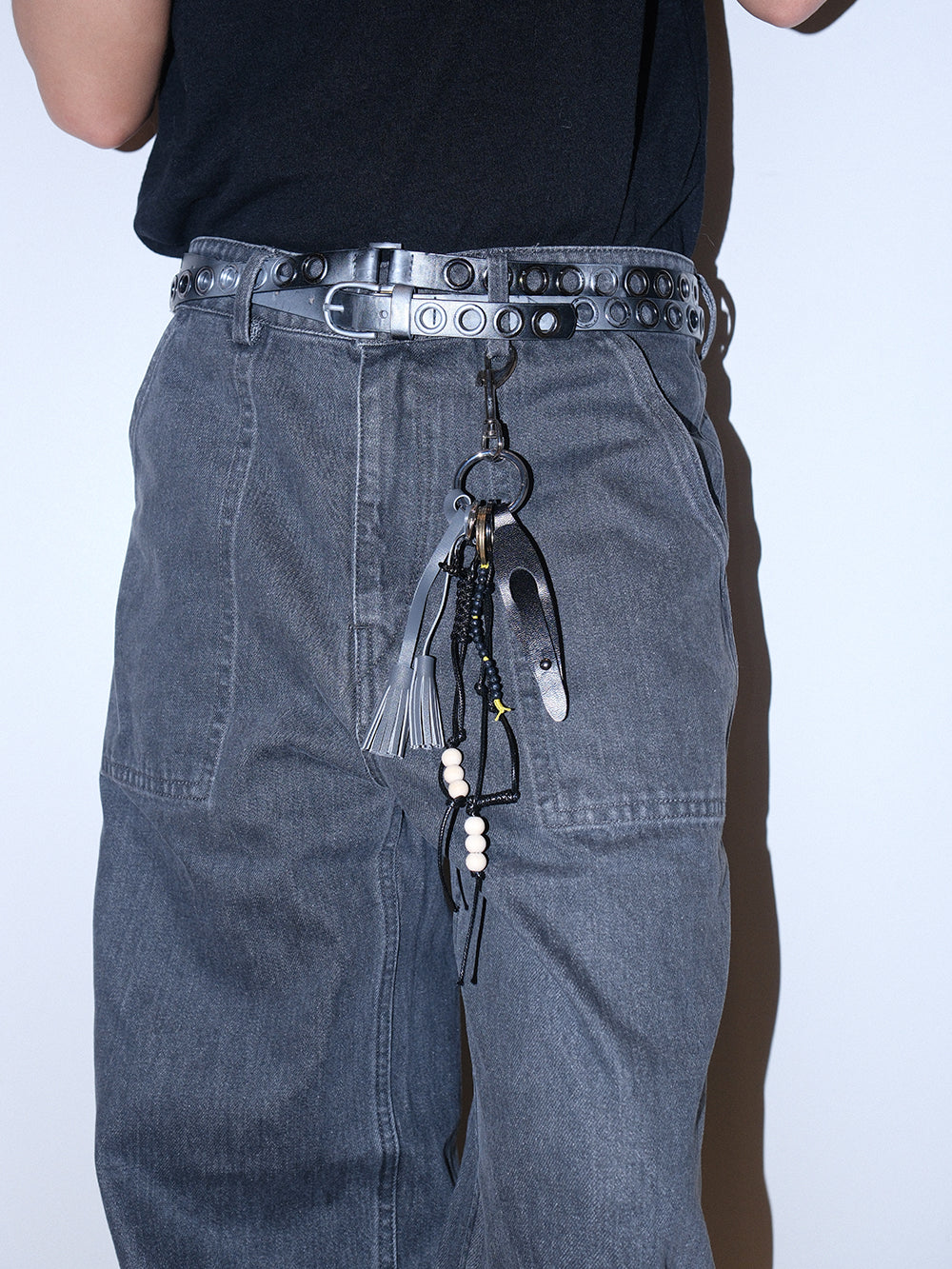 實用流蘇繩鑰匙圈褲鏈