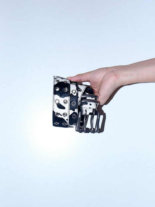 可調式無孔雙扣皮帶