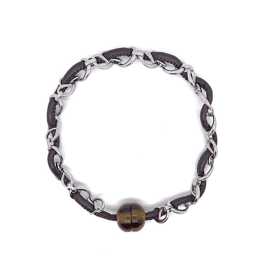 部落皮革繩鍊頸鏈